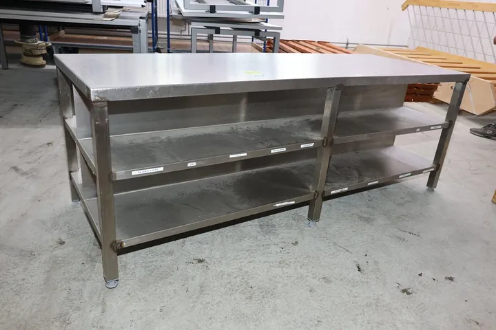 Edelstahl Gastro Regal Maße: 190 x 70 x 71 cm